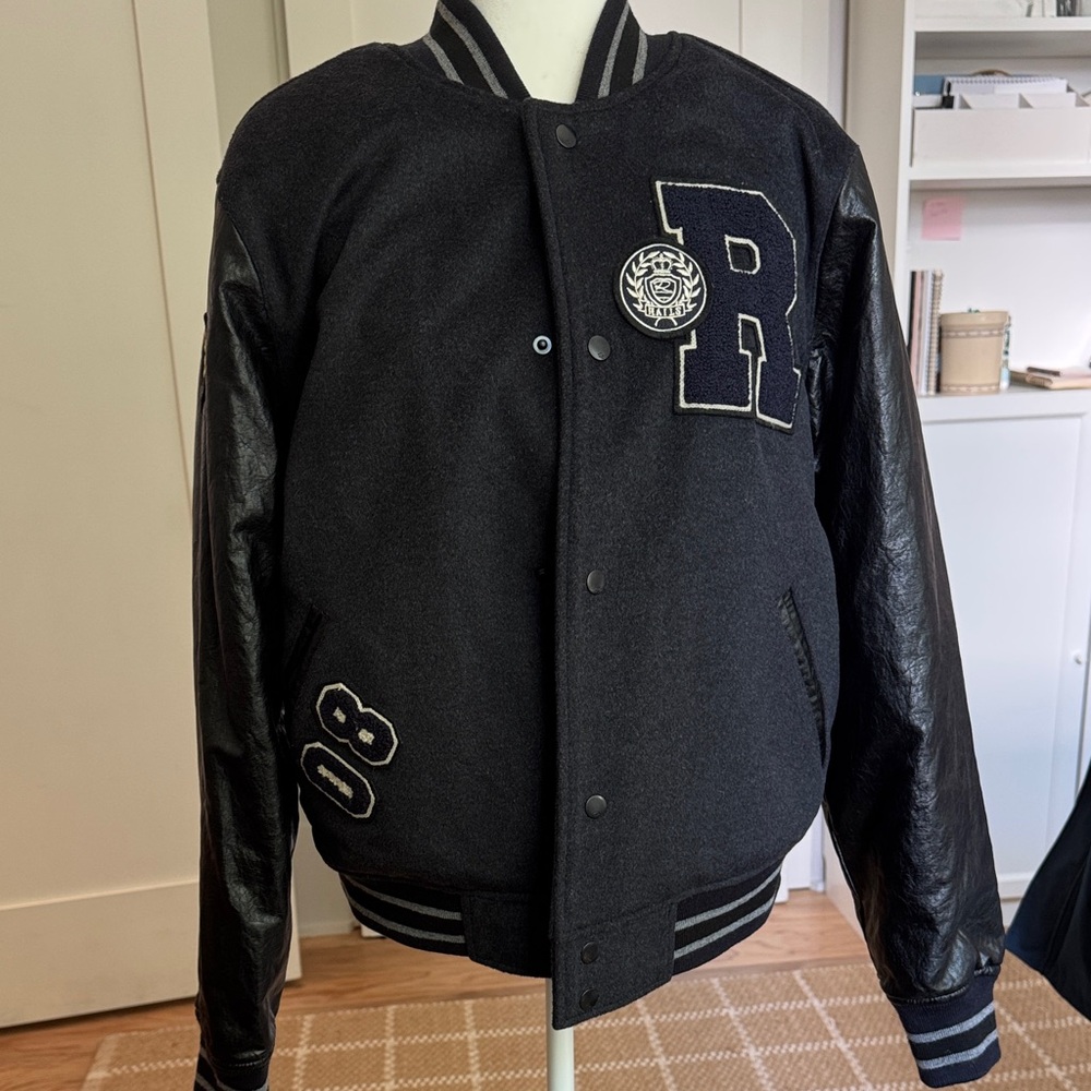 Rails Stanley Jacket in Black/Navy, men’s sz M